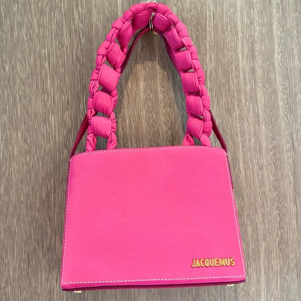 Jacquemus Noeud Bag in Pink - Picture 5 of 16
